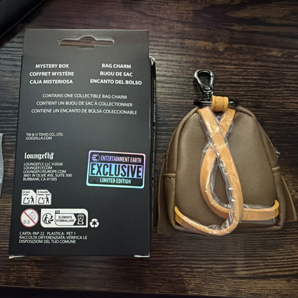Rodan Godzilla Mini-Backpack Mystery Box Bag Charm Entertainment Earth Exclusive - Picture 3 of 4